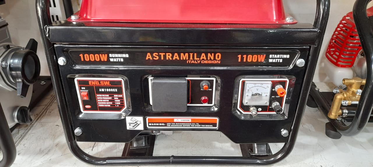 Astramilano Petrol generator 1100watts Italy design