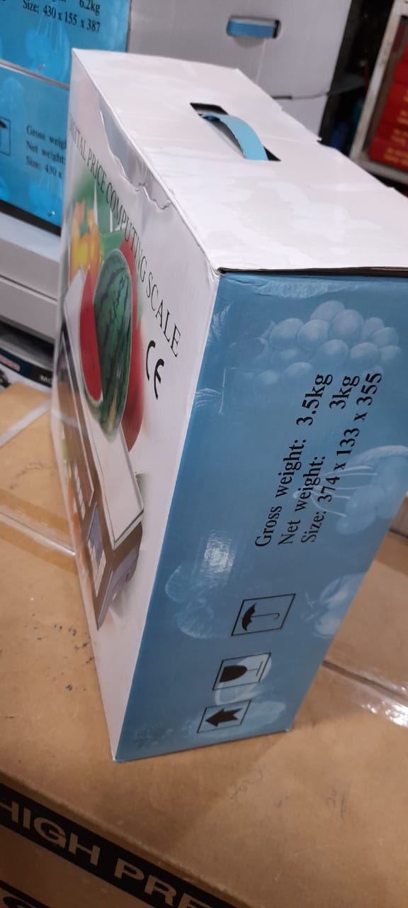 Digital weighing Computing Price Machine/scale 3.5kg gross weight - Image 2