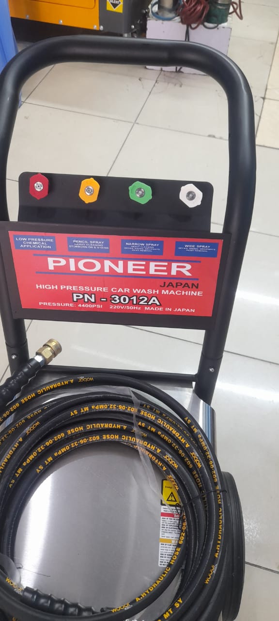 Electric carwash 4400psi Pioneer Japan