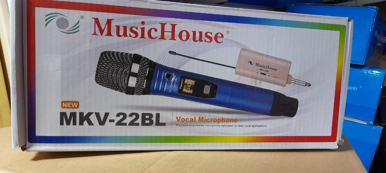 Original MusicHouse Wireless microphone MKV 22BL