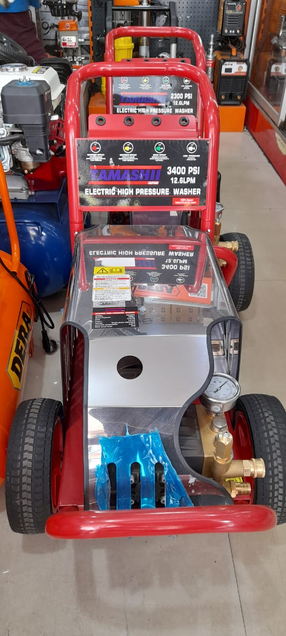 Tamashii Electric High Pressure Car Washer 3400psi 12.6lpm