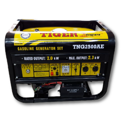 Tiger 2.3kva Key start Gasoline Generator