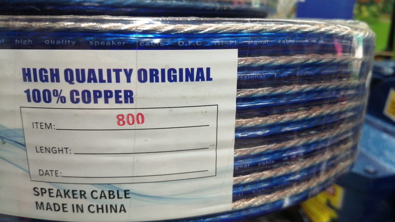 High quality speaker cable no 600 90mtrs