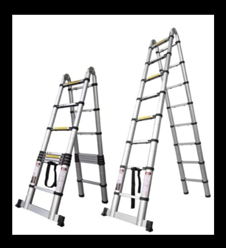 Aluminium Telescopic Ladder 11steps