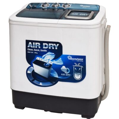 Ramtons semi automatic washing machine 6kgs twin top load