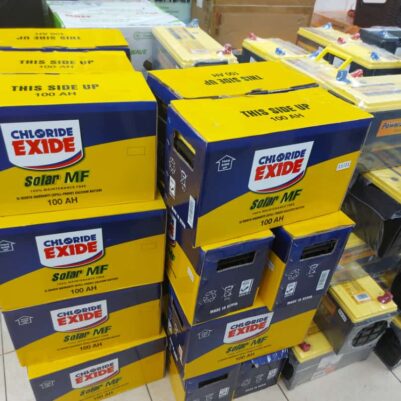 Chloride Exide Solar MF 100ah Battery