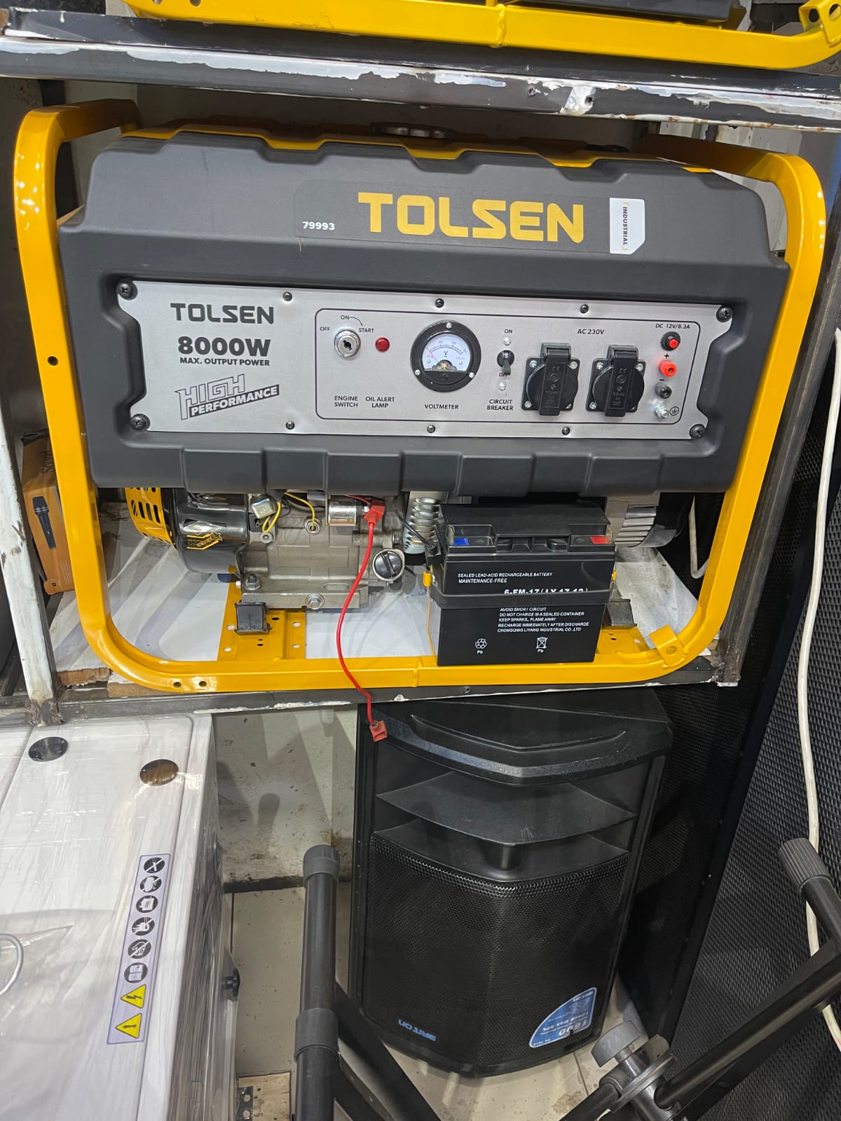 Tolsen Gasoline Generator - Image 2