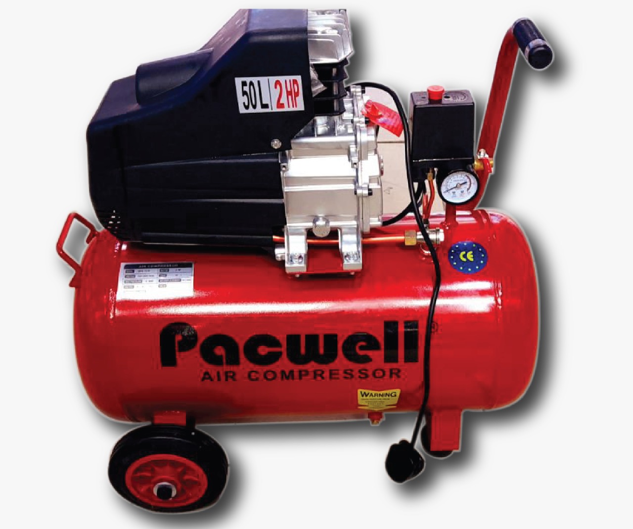 Pacwell electric Air Compressor 5.0HP 50Ltrs @ 19,500.