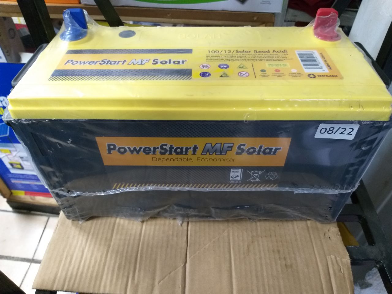 Powerstart MF Solar Battery 12ah