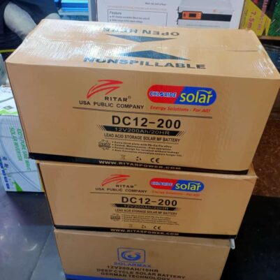 Ritar Original Chloride Battery 200ah Dc12v