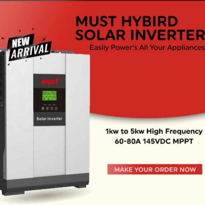 Must Inverters Hybrid Inverters3kva 24V 60A MPPT