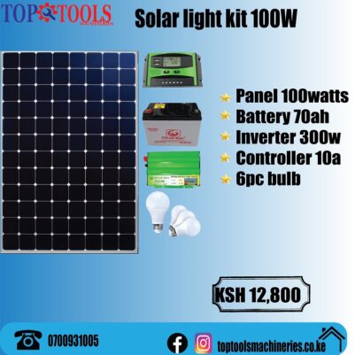 Solar Light Kit 100W