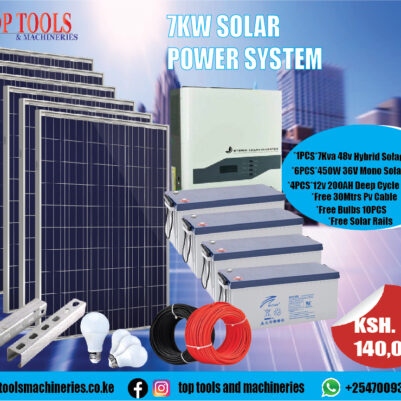 7Kw solar power system