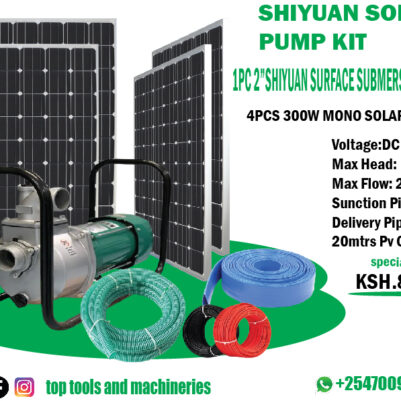 Shiyuan solar pump kit 2 inch