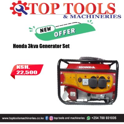 Honda 3kva Generator Set