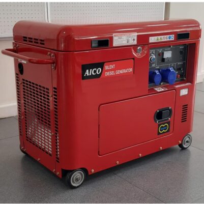 Aico silent diesel generator + ATS 8.5KVA