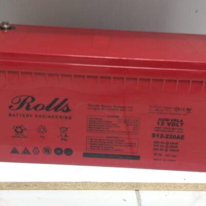 Rolls solar battery gel agm deep cycle