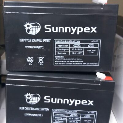 Sunnypex backup battery gel 12v 7ah