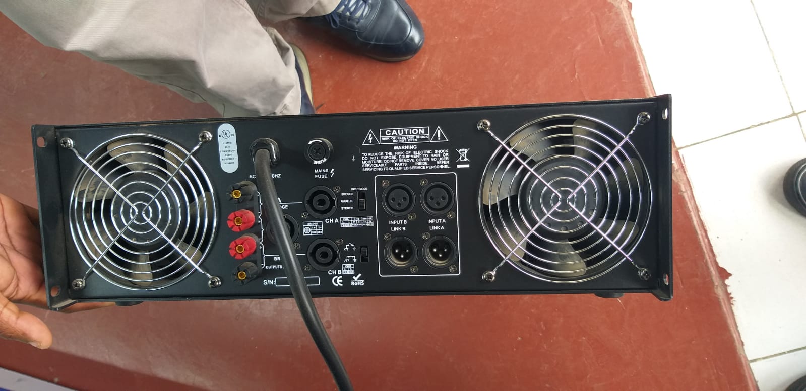 QSC RMX 4050 HD Professional Power Amplifier - Image 6