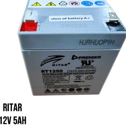 Ritar ups backup battery 12v 5ah @ 1,500