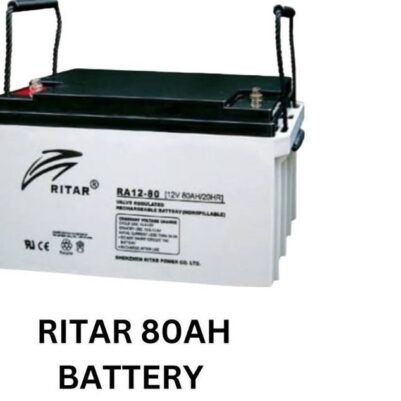 Ritar original 80ah solar battery at 17,000