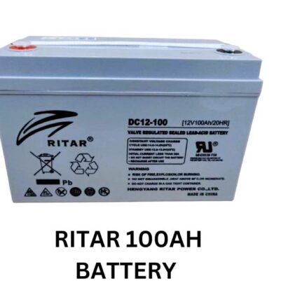 Original Ritar 100ah battery 12v 20hr heavy-duty