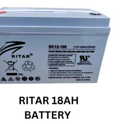 Ritar backup battery 18ah 12v 20hr