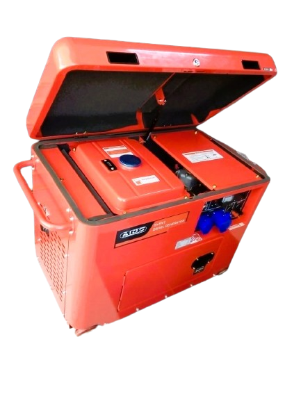 Original Aico 10kva diesel silent generator at 125,000 Original Aico 10kva diesel silent generator at 125,000