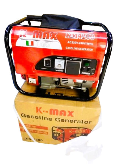 Kmax Italy 3.5kva generator at18,500 Kmax Italy 3.5kva generator at18,500