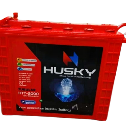 Original Husky 200ah 12v Tall Tubular heavy duty battery