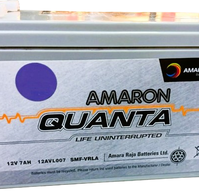 12 v 7 ah amaron quanta solar battery