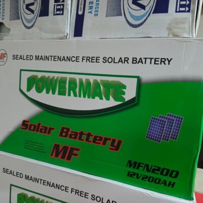 Powermate 200ah 12V maintenance free solar battery