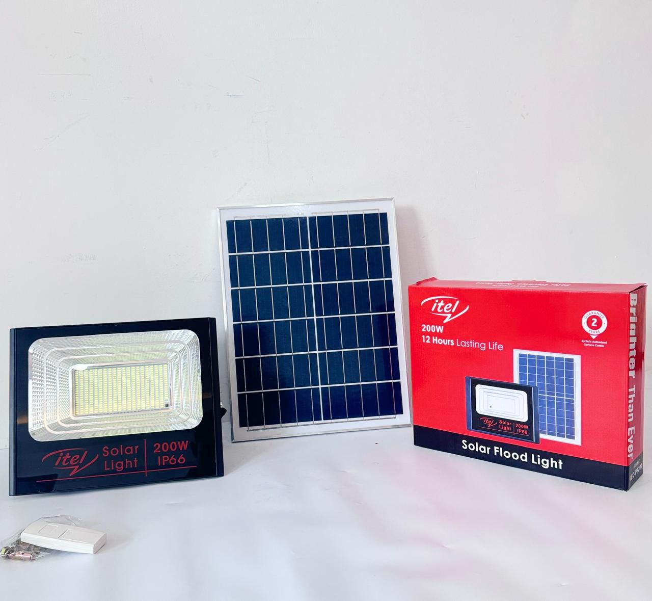 Itel Solar Flood Light 200W Itel Solar Flood Light 200W