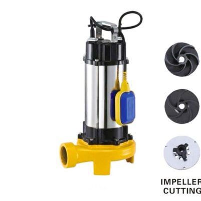 Sewage pump with cutter 3hp 2inch
