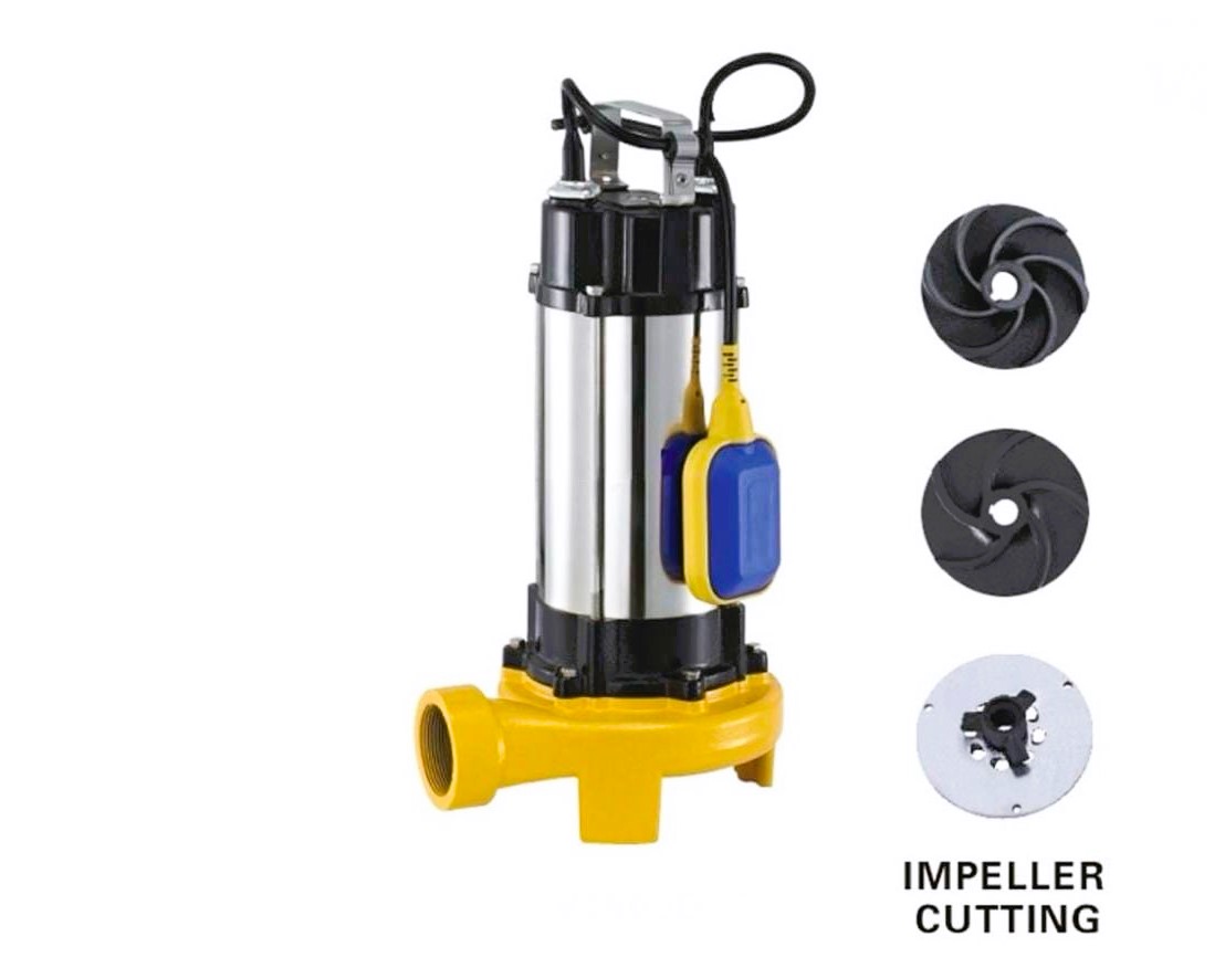 Sewage pump with cutter 3hp 2inch Sewage pump with cutter 3hp 2inch